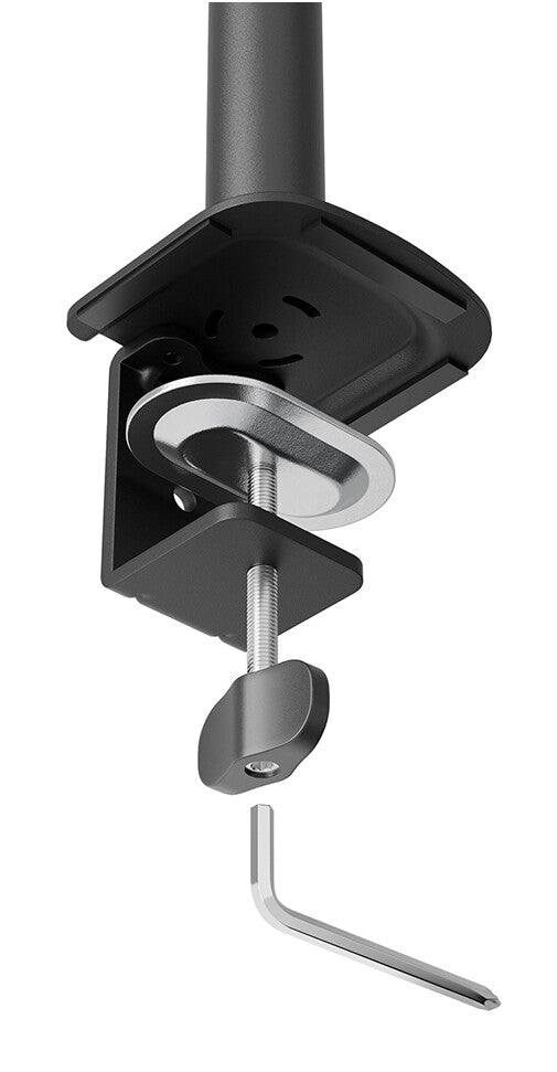 Neomounts DS60-600BL3 Monitor arm 10-27" - Quick-fix - 180°-stop