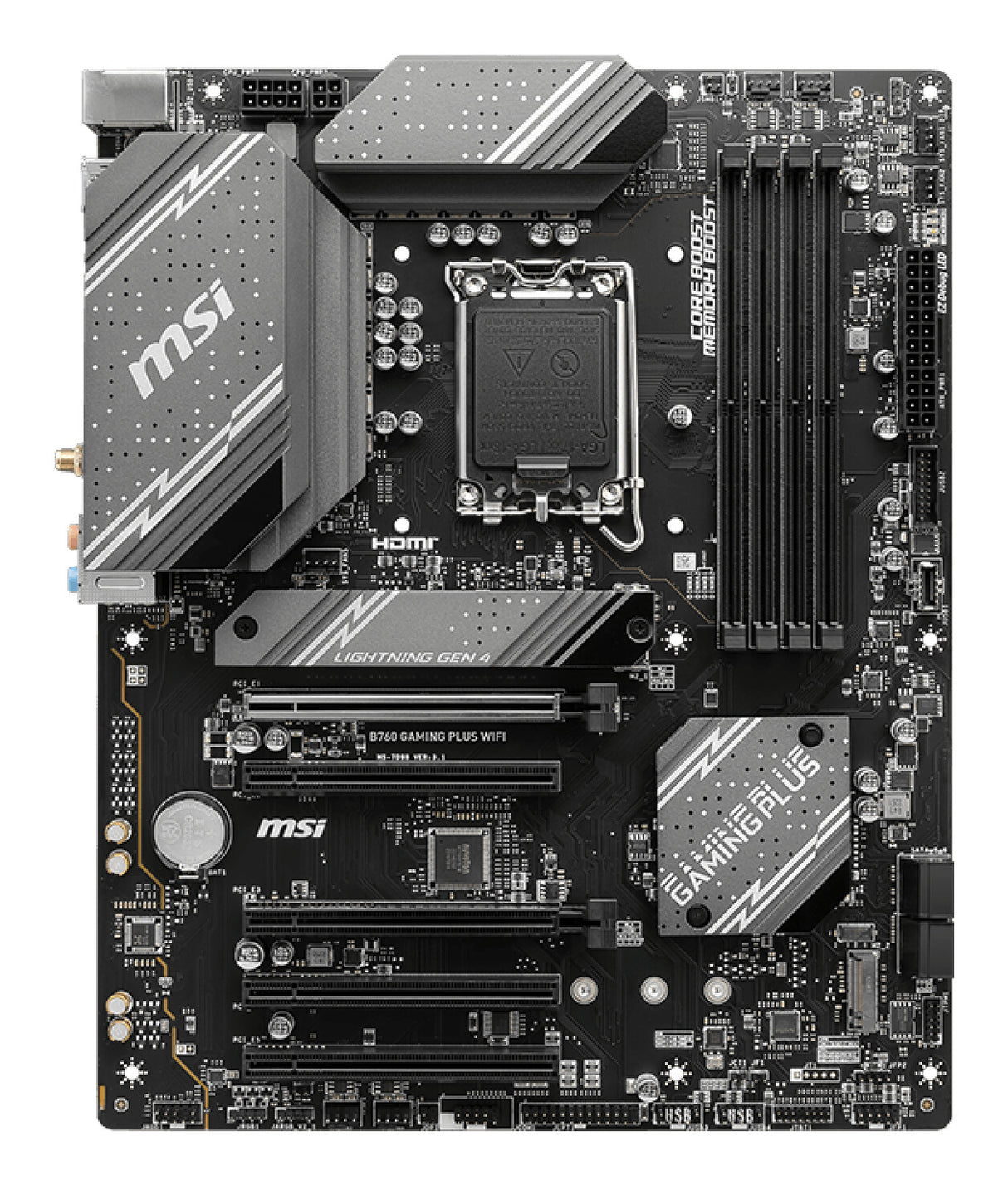 MSI B760 GAMING PLUS WIFI motherboard Intel B760 LGA 1700 ATX