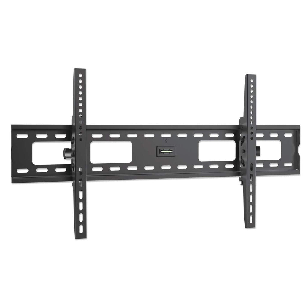 Manhattan Wall Mount for TV & Monitors (Tiltable), For screens 37" to 75", VESA compatability: all between 200x200mm and 800x400mm - check the dimensions of the four mounting holes on back of screen to ensure it fits, Max 75kg, Black, Bracket