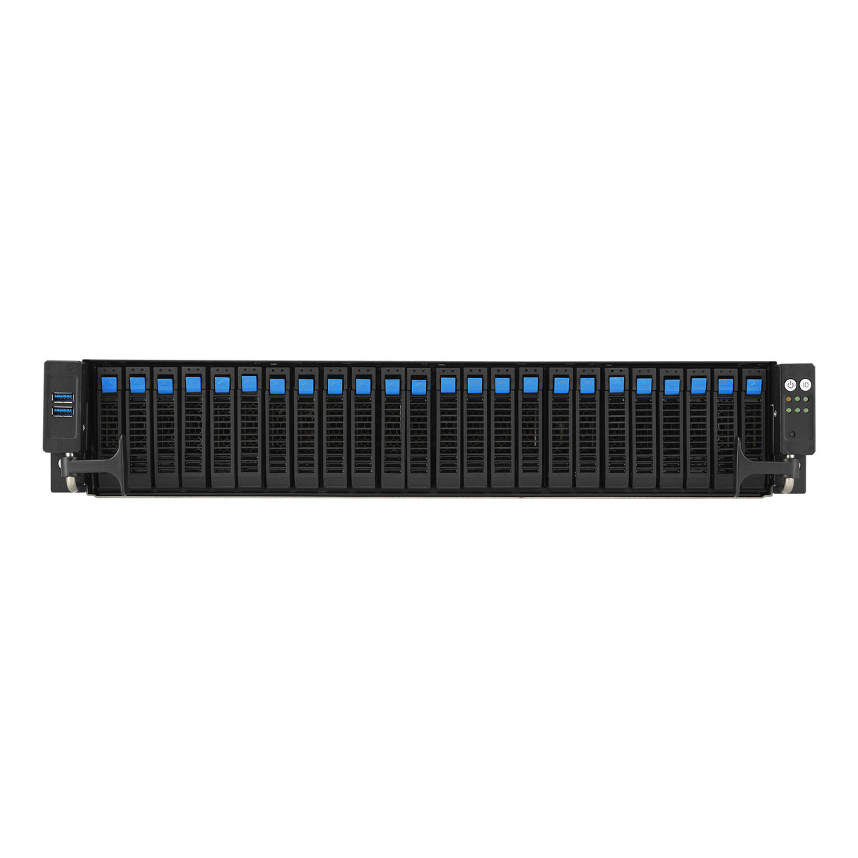 ASUS RS521A-E12-RS24U Socket SP5 Rack (2U) Black, Silver