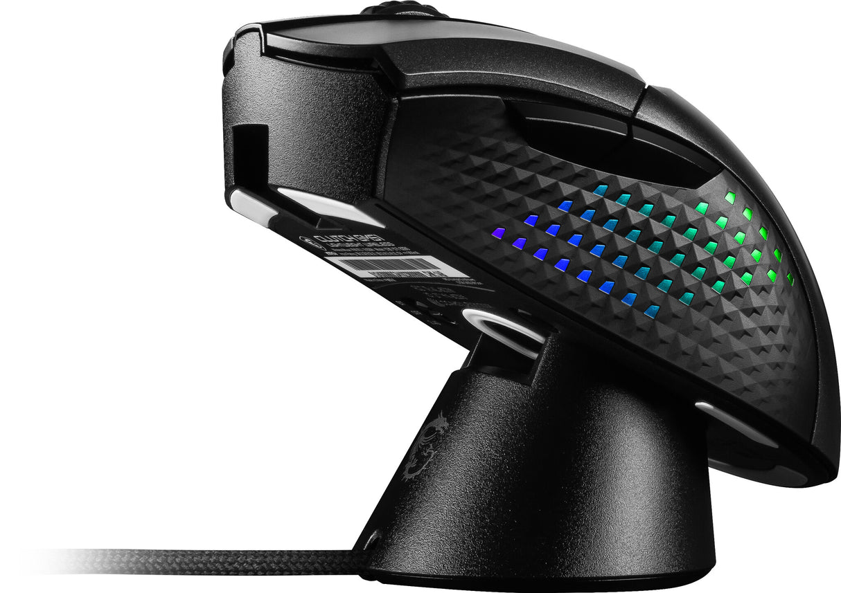 MSI CLUTCH GM51 LIGHTWEIGHT WIRELESS mouse Gaming Right-hand RF Wireless + Bluetooth + USB Type-C Optical 26000 DPI