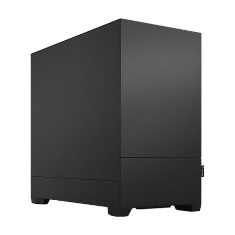 Fractal Design Pop Mini Silent (Black Solid) Gaming Case, Micro ATX, Sound-Damping Steel & Foam, 3 Fans