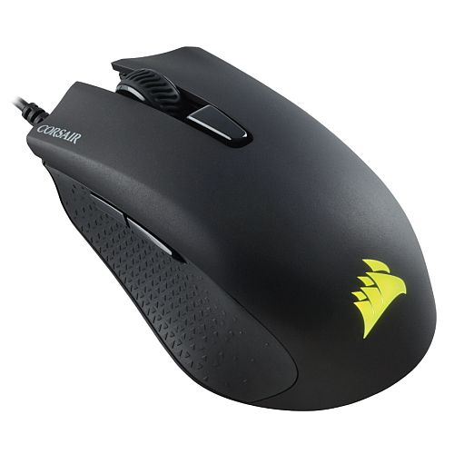 Souris de jeu optique légère Corsair Harpoon Pro RGB FPS/MOBA, commutateurs Omron, 12 000 DPI, 6 boutons programmables