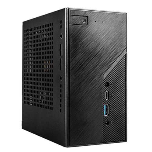 Asrock DeskMini B760 Mini Barebone PC, LGA1700 (B760), DDR4 SO-DIMM, 2.5" SATA, M.2, VGA, HDMI, DP, USB-C, 2.5G LAN - No CPU, RAM, Storage or O/S