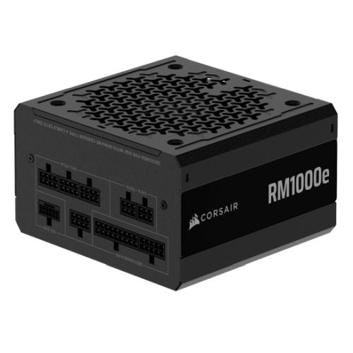 Corsair 1000W RMe Series RM1000e PSU, Fully Modular, Low-Noise, Cybenetics Gold, Zero RPM Mode, ATX 3.1, PCIe 5.1