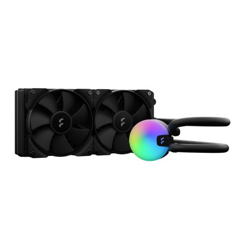Fractal Design Lumen S24 V2 240mm Liquid CPU Cooler, ARGB Pump, 2x 120mm PWM Fans
