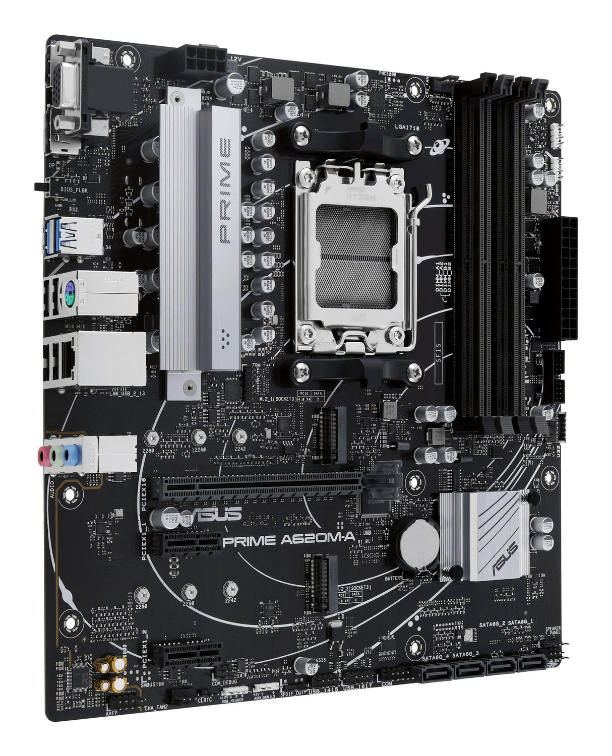 ASUS PRIME A620M-A-CSM AMD A620 Socket AM5 micro ATX