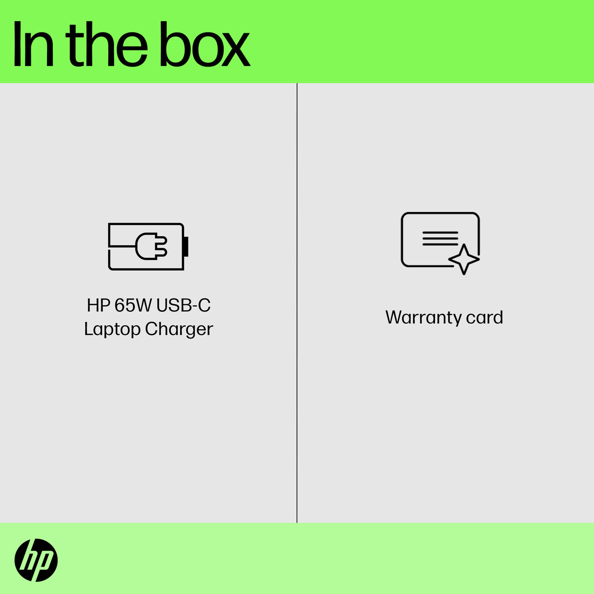 HP USB-C 65W Laptop Charger