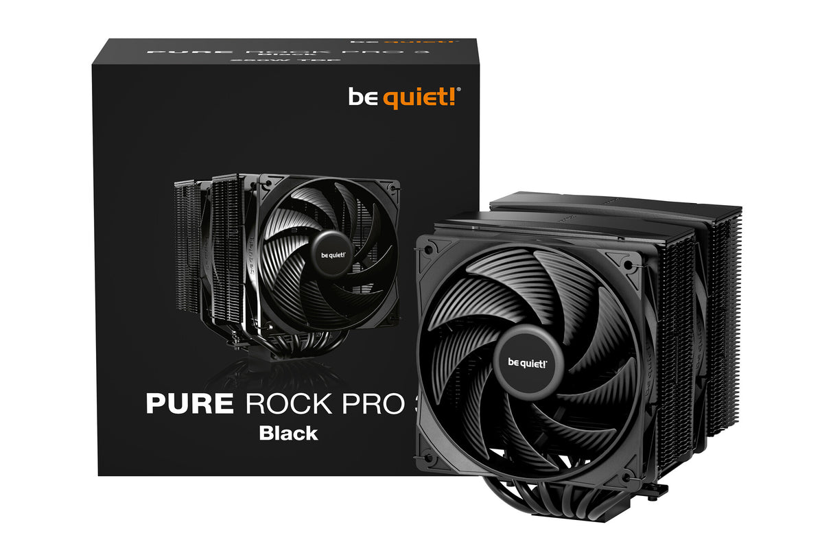 be quiet! Pure Rock Pro 3 Black Processor Air cooler 12 cm 1 pc(s)