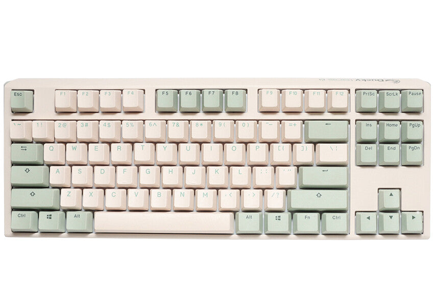 Ducky One3 Matcha TKL keyboard Gaming USB UK English Beige