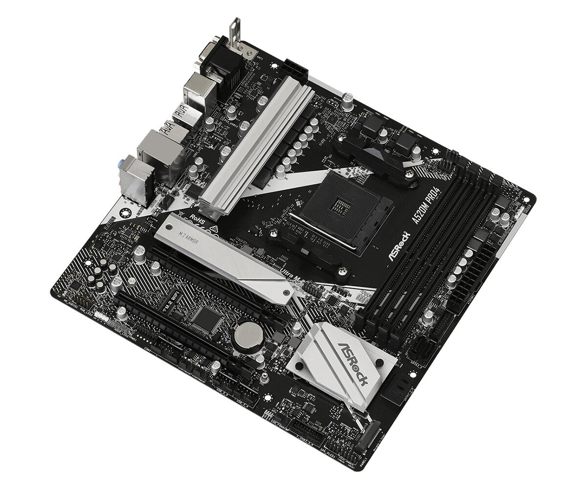 Asrock A520M PRO4 motherboard Socket AM4 micro ATX
