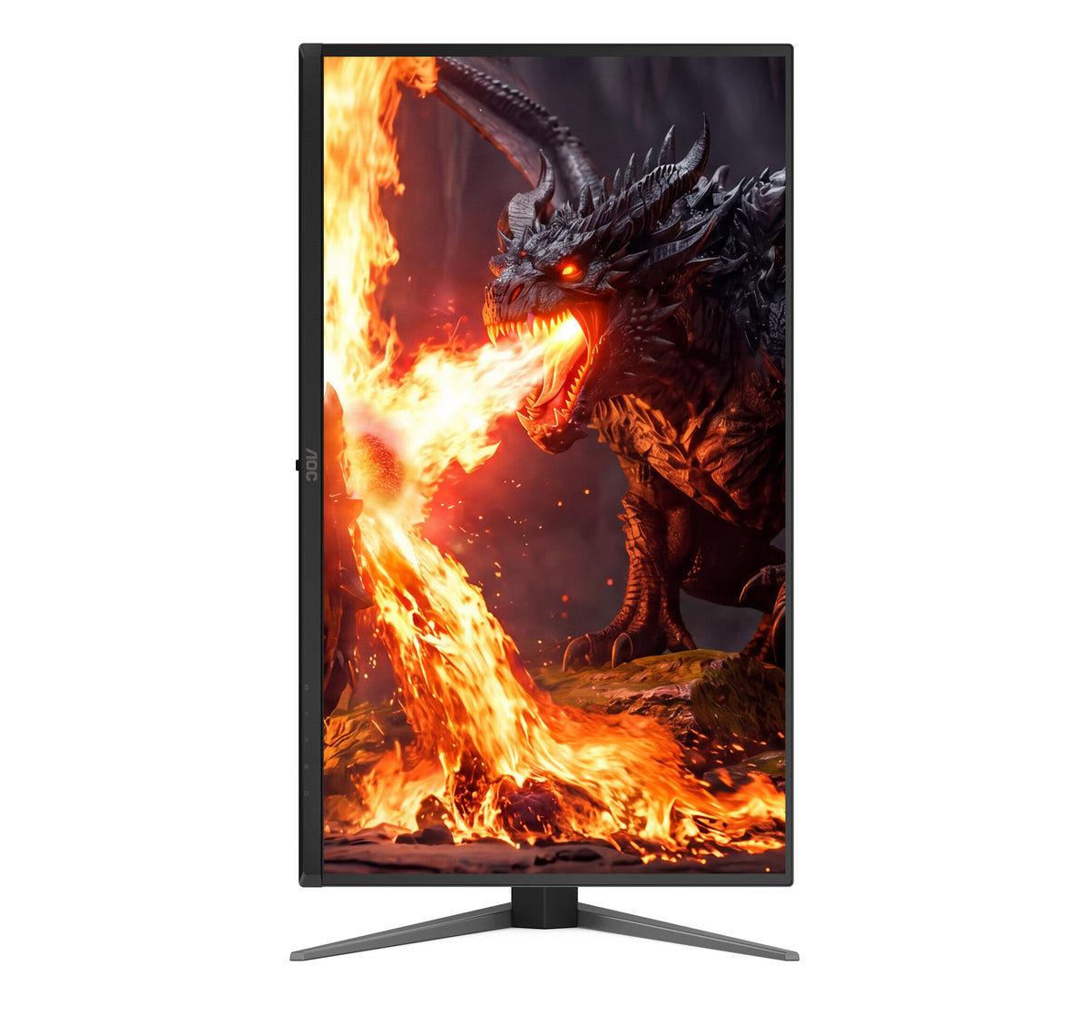 AOC G4 Q27G4ZD computer monitor 67.3 cm (26.5") 2560 x 1440 pixels Quad HD QD-OLED Black, Red