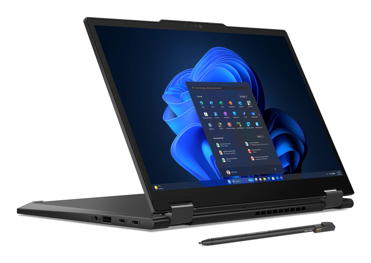 Lenovo ThinkPad X13 Gen 5 Intel Core Ultra 5 125U 16GB RAM 256GB SSD 13.3" WUXGA IPS Touchscreen Windows 11 Pro 2-in-1 Business Laptop with Pen - Black