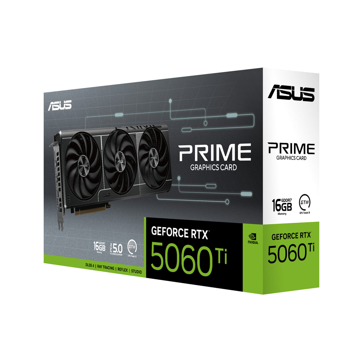 ASUS Prime -RTX5060TI-16G NVIDIA GeForce RTX 5060 Ti 16 GB GDDR7
