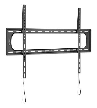 Manhattan Wall Mount for TV & Monitors (Fixed Low Profile), For screens: 60" to 120", VESA compatability: all between 50x50 to 900x600mm - check the dimensions of the four mounting holes on back of screen to ensure it fits, Max 120kg, Black, LFD, Bracket