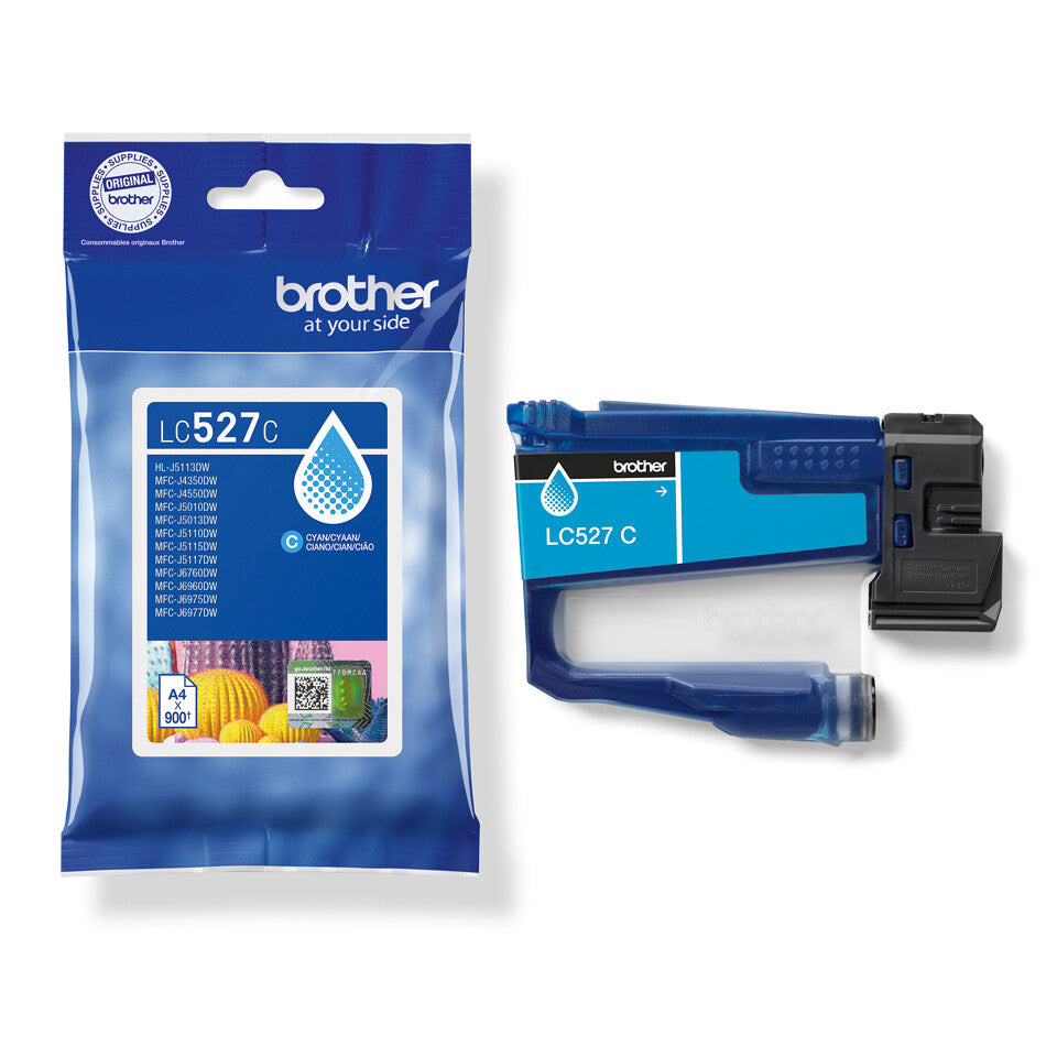 Brother Genuine LC527C Ink Cartridge - Cyan