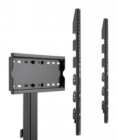 Manhattan Floor Stand for TV & Monitor Mounts (Ultra Slim), Stand Assembly, For screens: 37" to 55", VESA compatability: all between 200x200 to 400x400mm - check the dimensions of the four mounting holes on back of screen to ensure it fits, Max 40kg, LFD,