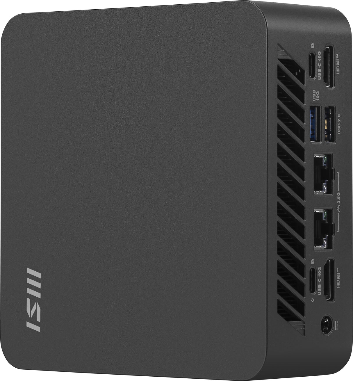 MSI Cubi Z AI 8M AMD Ryzen 7 8845HS, Desktop PC, SFF, Mini Computer, HTPC, (16GB RAM, 1TB Storage, Windows 11 PRO), AMD Radeon Graphics/DDR5/Dual HDMI/Dual LAN/WiFi 6E/BT 5.3/VESA