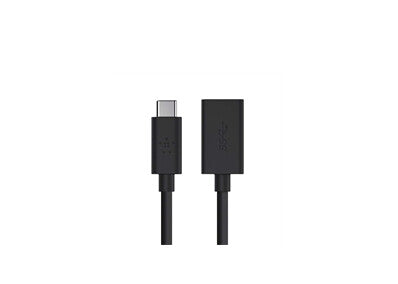 Belkin F2CU036btBLK USB cable USB 3.2 Gen 1 (3.1 Gen 1) USB C USB A 5 Gbit/s Black