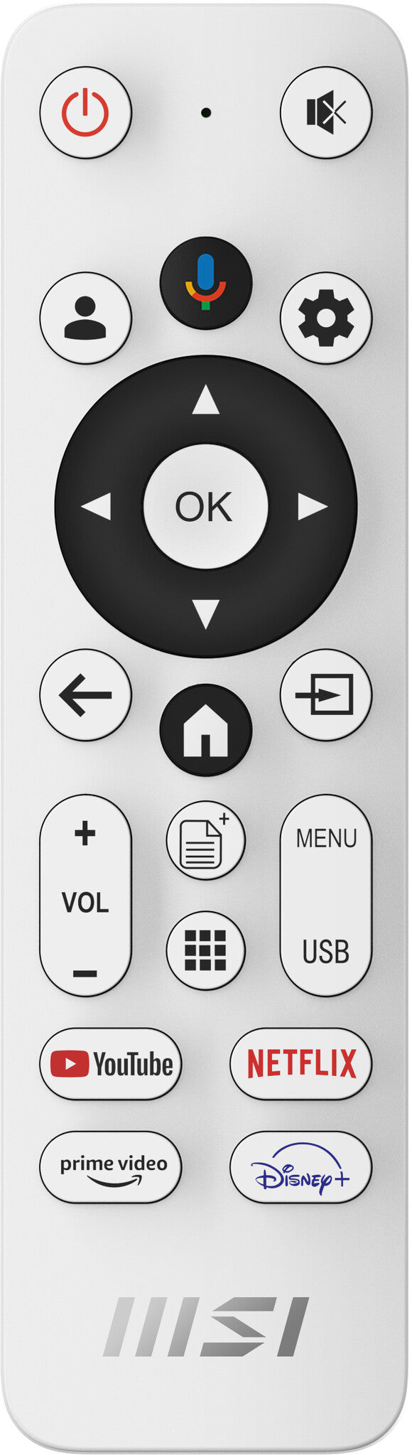 MSI Modern MD272UPSW computer monitor 68.6 cm (27") 3840 x 2160 pixels 4K Ultra HD White