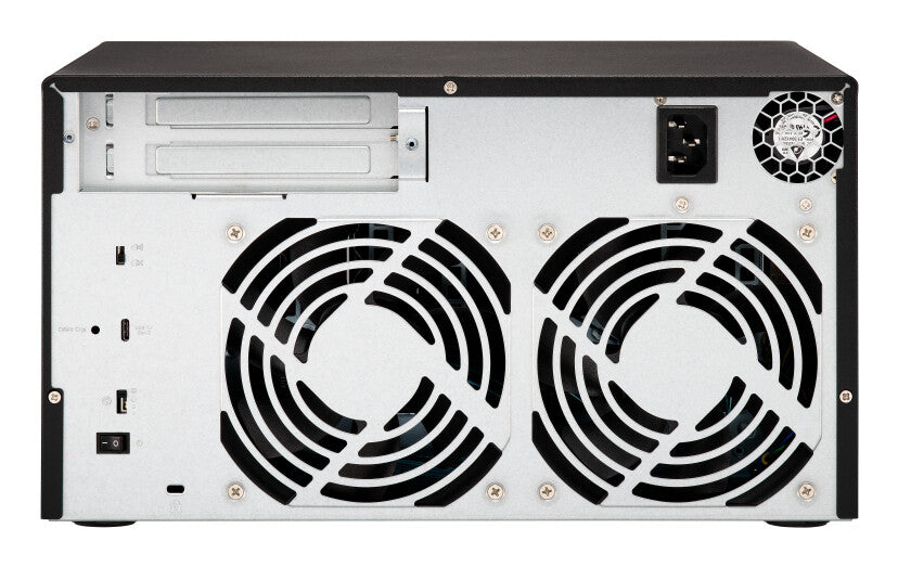 QNAP TL-D800C storage drive enclosure HDD/SSD enclosure Black, Grey 2.5/3.5"