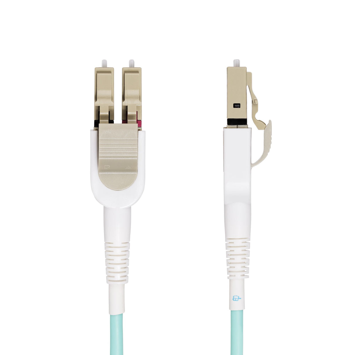 StarTech.com 5m (16.4ft) LC to LC (UPC) OM4 Switchable Fiber Optic Cable 50/125µm, 100G, Toolless Polarity Switching, Low Insertion Loss - LSZH Fiber Jumper Cord