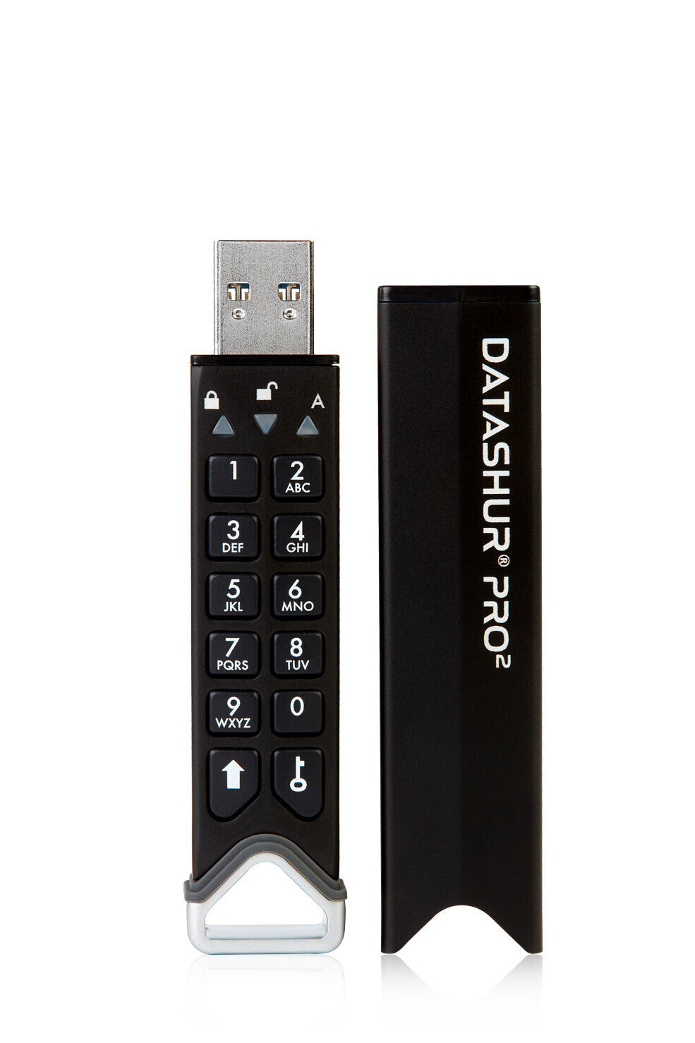 iStorage datAshur PRO2 512 GB | Secure Flash Drive | FIPS 140-2 Level 3 Certified | AES-XTS 256-bit hardware encryption | Password protected | Dust/Water-Resistant |