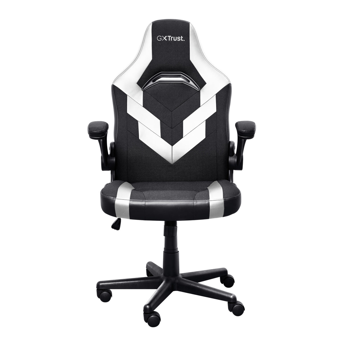 Trust GXT 703 Riye PC gaming chair Upholstered seat Black, White