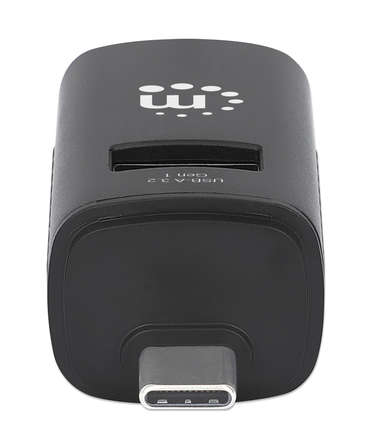 Manhattan USB-C 3-Port Hub, ULTRA COMPACT, 3x USB-A Ports (1x 5 Gbps USB 3.2 Gen1 aka USB 3.0, 3 x 480 Mbps USB 2.0), USB powered (no external power supply required)