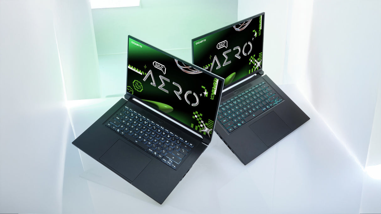 GIGABYTE AERO X16 Gaming Laptop - Copilot+ PC, 16", 165Hz WQXGA, Ryzen AI 7 350, RTX 5060, 16GB DDR5 5200MHz, 1TB Gen4 SSD, Windows 11 Home, 2 Year Warranty, Dolby Atmos, AERO X16 1VH93UKC94AH