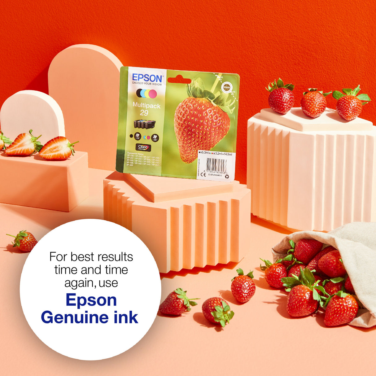 Epson Strawberry Multipack 4-colours 29XL EasyMail
