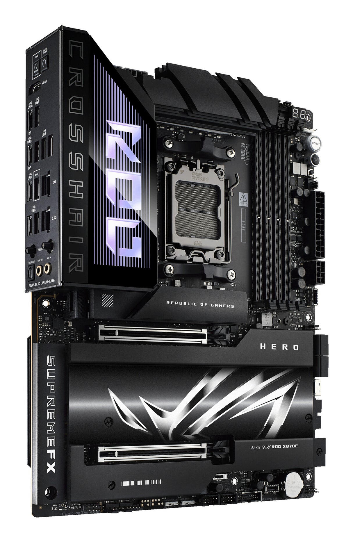 ASUS ROG CROSSHAIR X870E HERO AMD X870E Socket AM5 ATX