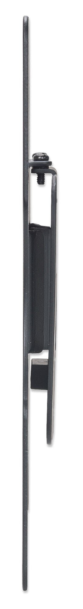 Manhattan Wall Mount for TV & Monitors (Fixed), For screens 23" to 42", VESA compatibility: all between 75x75mm to 200x200mm - check the dimensions of the four mounting holes on back of screen to ensure it fits, Max 30kg, Black, Bracket