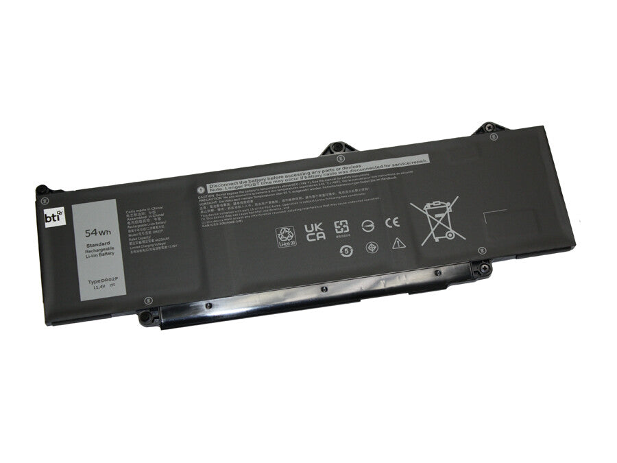 BTI CN-0803W6 compatible 54Wh 3-cell battery for Dell Latitude 5440 5540