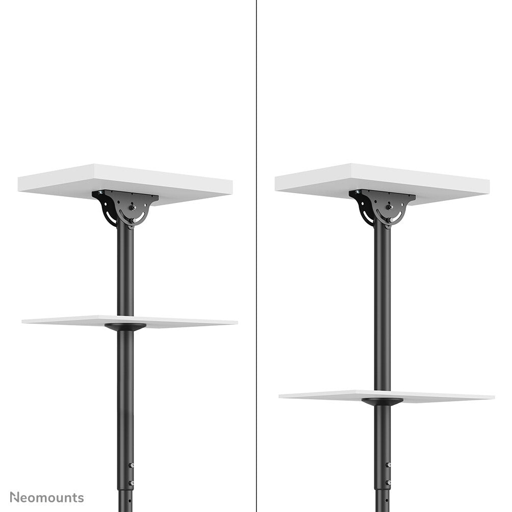 Neomounts CL35-440BL16L Monitor/TV mount ceiling 37-70" - h 106-156 cm