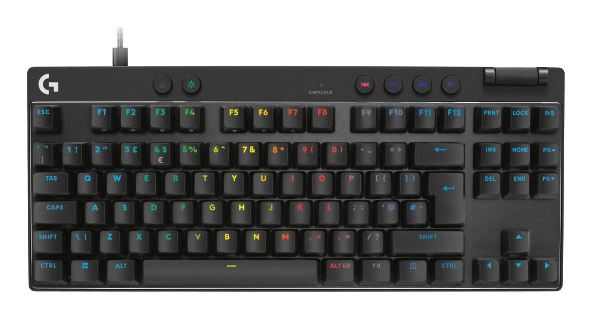 Logitech G 920-013232 keyboard Gaming USB QZERTY UK English Black