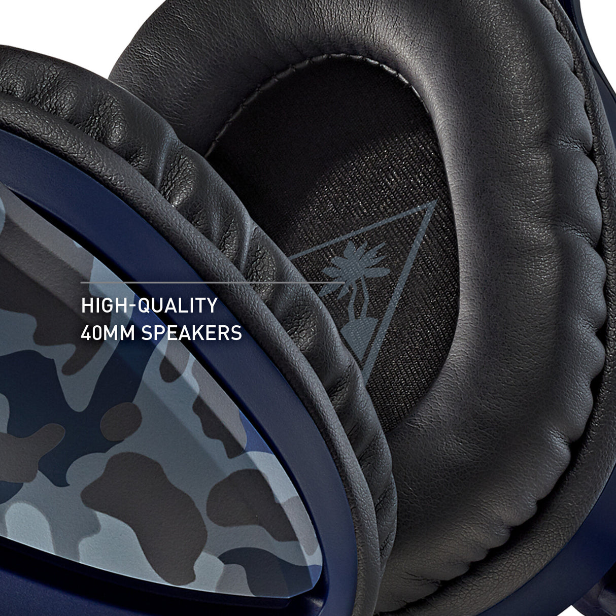 Turtle Beach Recon 70 Camo Blue Wired Multiplatform Gaming Headset for PS5, PS4, Xbox Series X or S, Xbox One and Mobile with 3.5mm Wired Connection, Flip-to-Mute Mic, 40mm Speakers