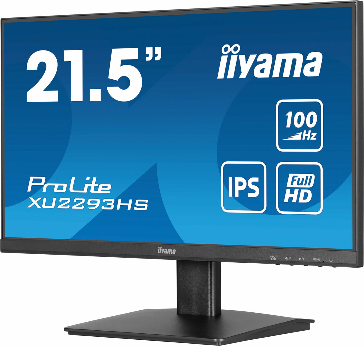 iiyama ProLite The stylish edge-to-edge design of the XU2293HS with IPS panel technology offers accurate and consistent colour reproduction with wide viewing angles