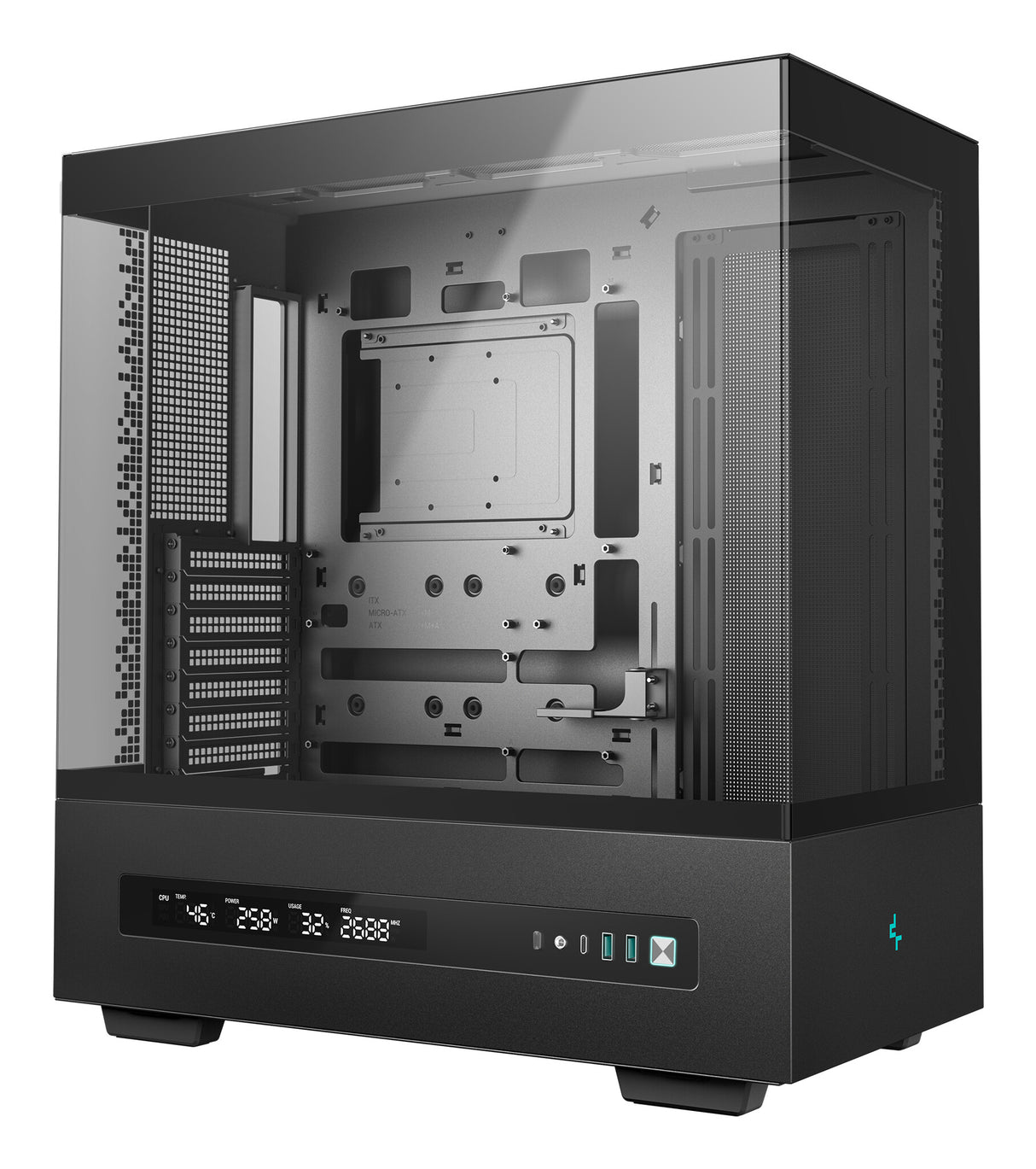 DeepCool CH690 DIGITAL Tower Black