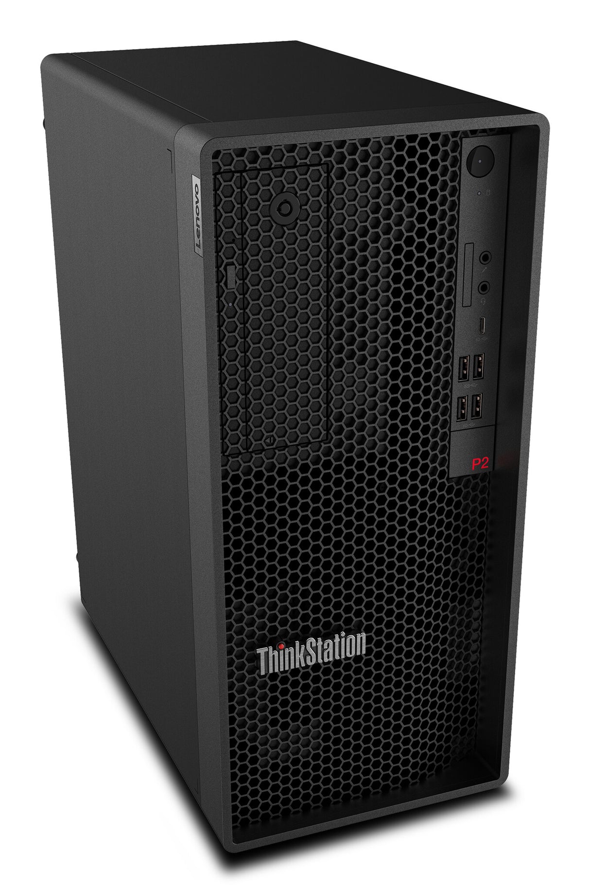 Lenovo ThinkStation P2 Tower Intel® Core™ i9 i9-14900K 32 GB DDR5-SDRAM 1 TB SSD NVIDIA GeForce RTX 4070 Windows 11 Pro Workstation Black
