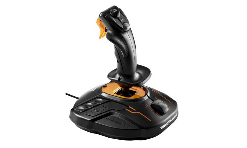 Thrustmaster T.16000M FCS Black, Orange USB Flightstick Analogue / Digital PC