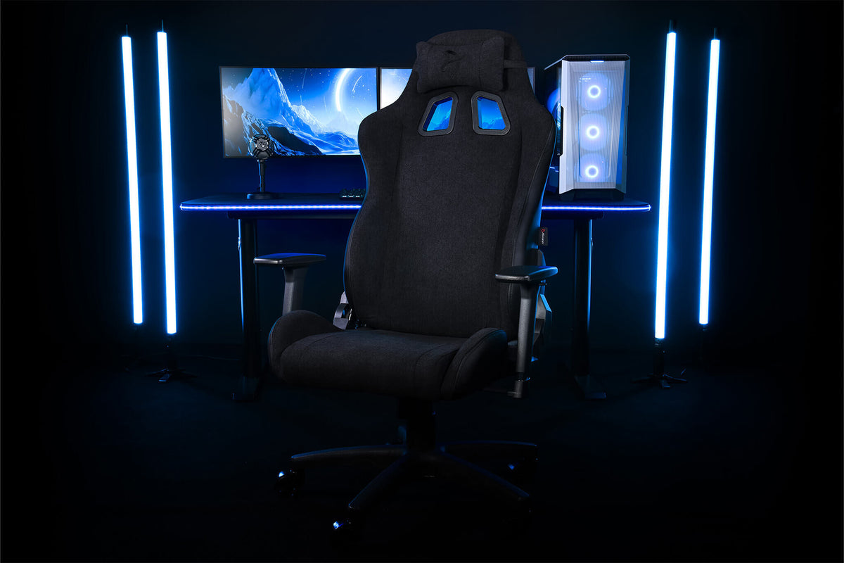 Arozzi AVANTI-SFB-PBK video game chair Console gaming chair Upholstered seat