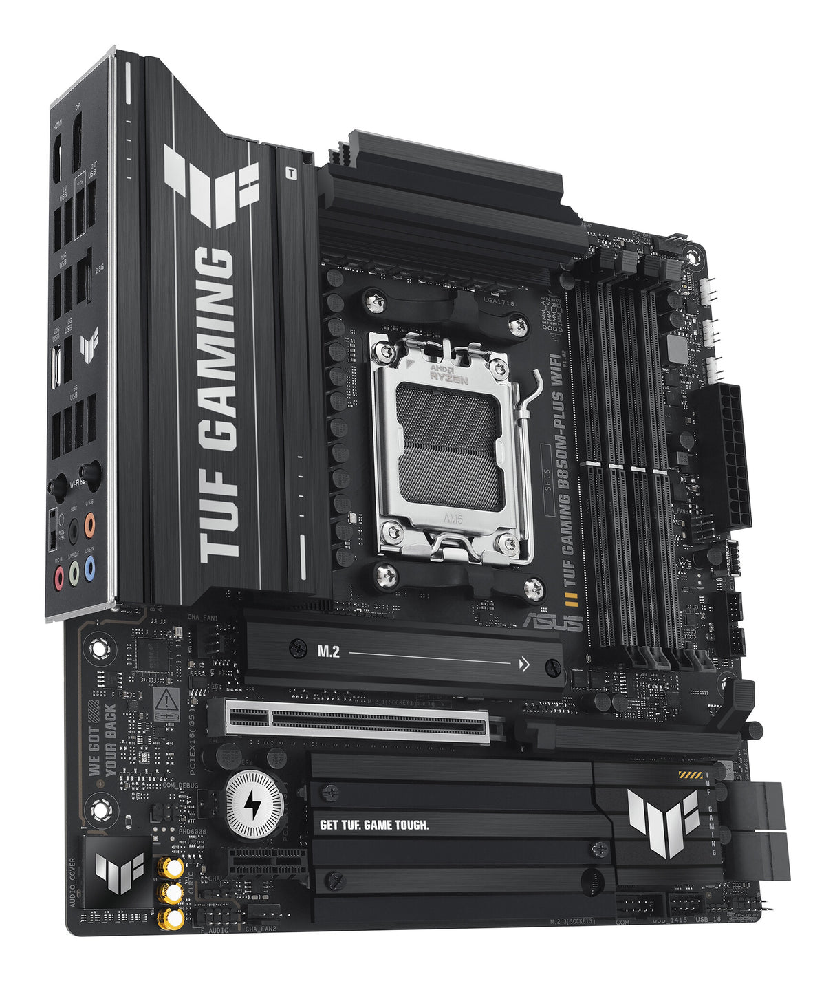 ASUS TUF GAMING B850M-PLUS WIFI AMD B850 Socket AM5 micro ATX