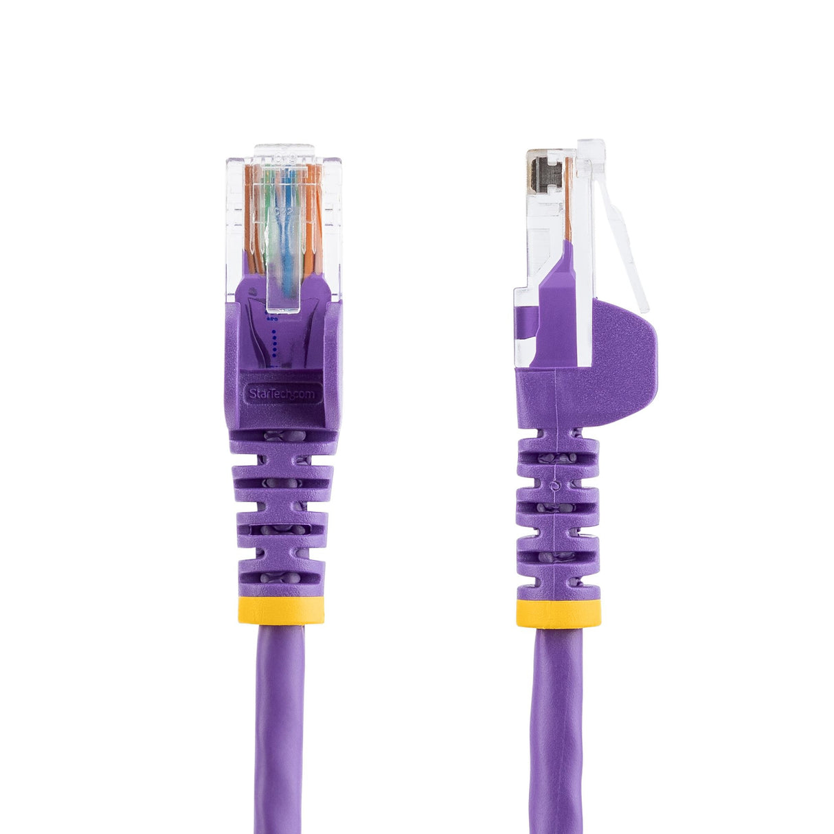 StarTech.com Cat5e Ethernet Patch Cable with Snagless RJ45 Connectors - 7 m, Purple