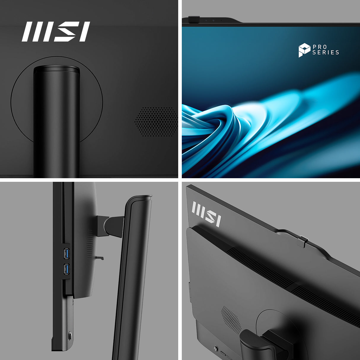 MSI Pro AP272P 14M Intel Core i5 14400 All in One PC, (16GB RAM, 512GB SSD, Windows 11PRO), 27 Inch IPS Screen/UHD Graphics/Type-C/USB/LAN/HDMI/DP/WiFi 6E/BT 5.3/VESA