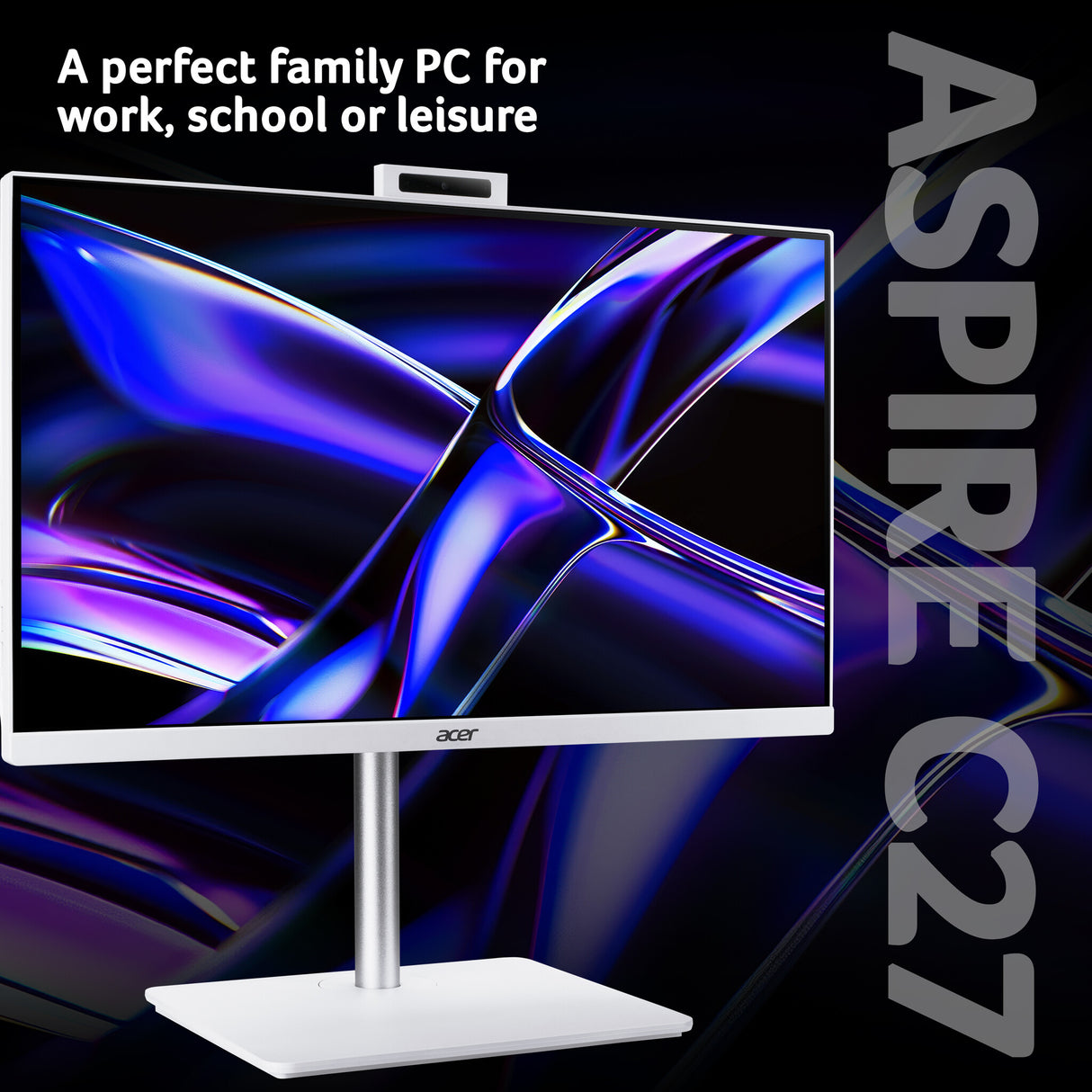 Acer Aspire C27 27" All-in-One Desktop – Intel Core 5, 16GB RAM, 1TB SSD