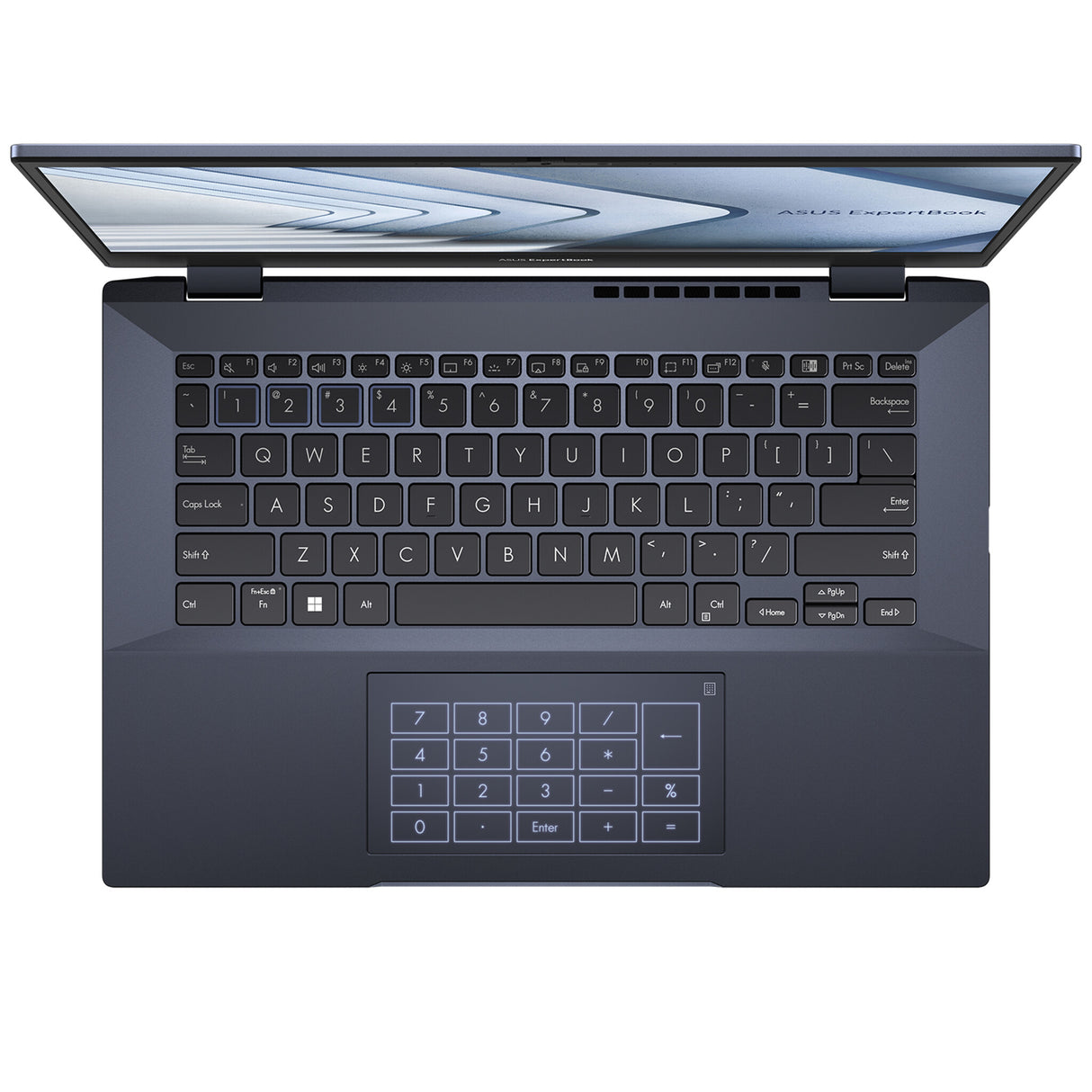 ASUS ExpertBook B5 B5402CBA-KIi5X Intel® Core™ i5 i5-1240P Laptop 35.6 cm (14") Full HD 8 GB DDR5-SDRAM 256 GB SSD Wi-Fi 6E (802.11ax) Windows 11 Pro Black