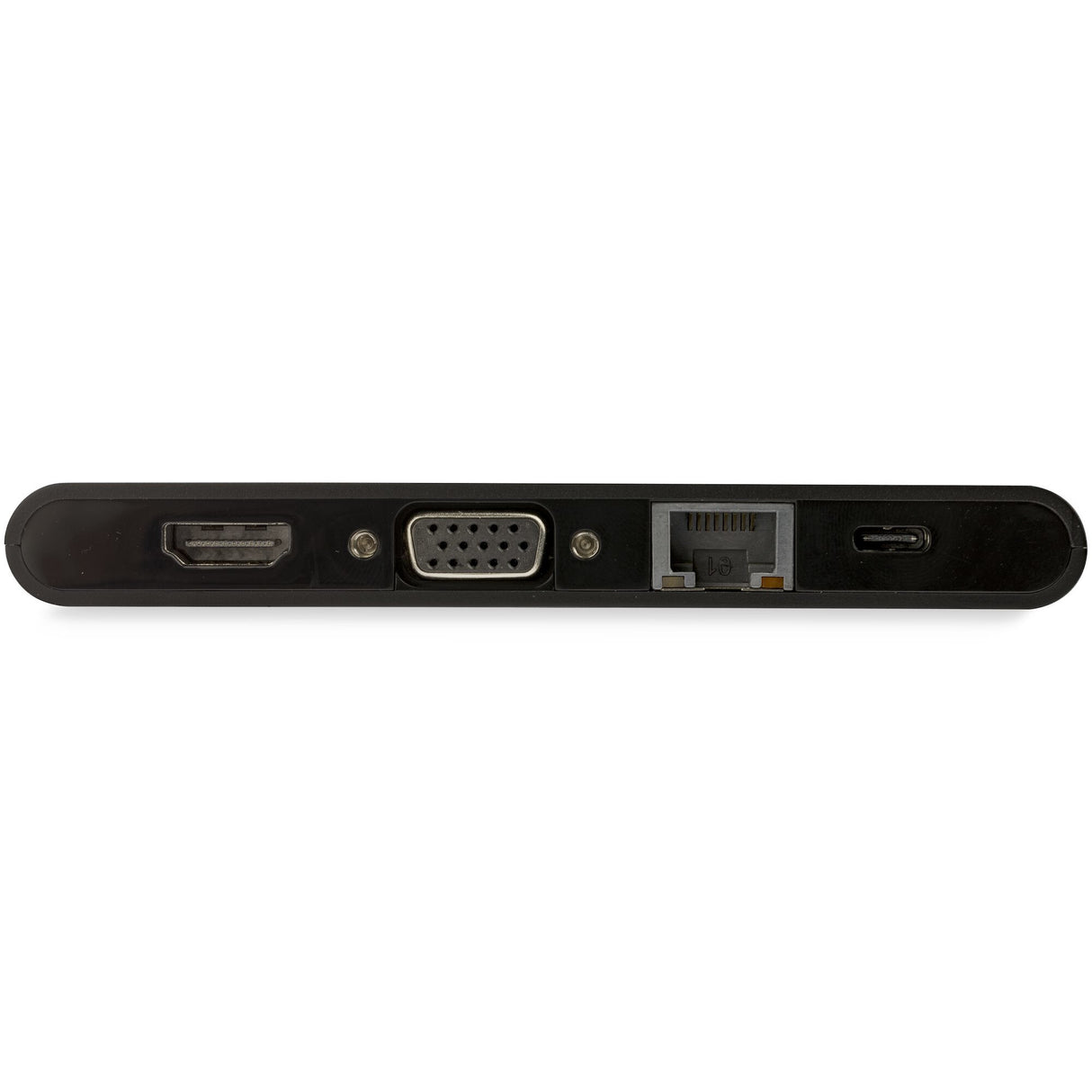 StarTech.com USB C Multiport Adapter - USB Type-C Mini Dock with HDMI 4K or VGA 1080p Video - 100W Power Delivery Passthrough, 3-port USB 3.0 Hub, GbE, SD & MicroSD - Laptop Travel Dock