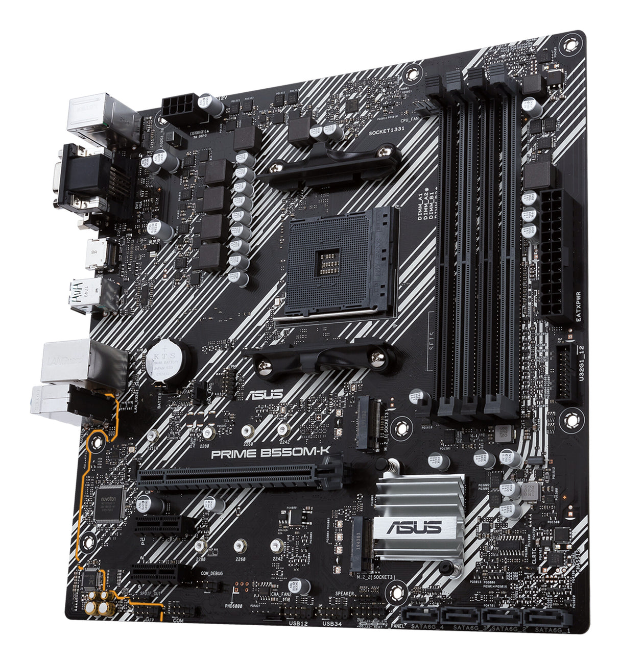 ASUS PRIME B550M-K AMD B550 Socket AM4 micro ATX