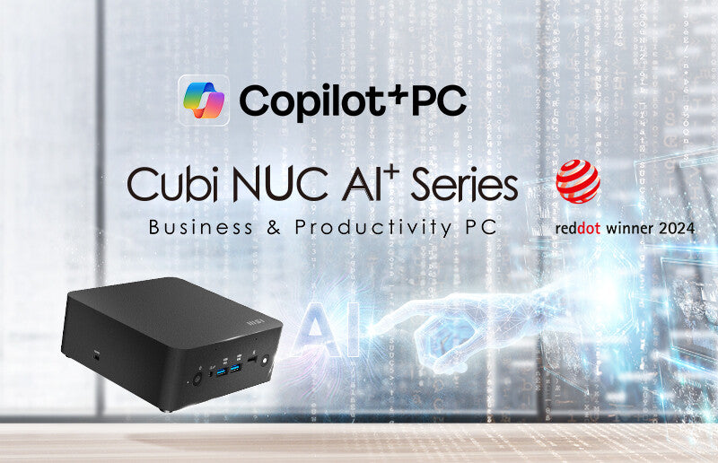 MSI Cubi NUC AI+ 2MG Intel Core Ultra 9 288V, Desktop PC, NUC, SFF, Mini Computer, HTPC, (32GB RAM, 1TB Storage, Windows 11 PRO NextGen Premium), Intel Arc Graphics/Embedded DDR5/Dual ThunderBolt 4/HDMI/Dual LAN/WiFi 6E/BT 5.3/VESA